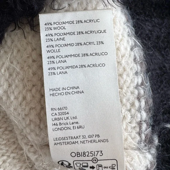 Free People Snow Bird Sweater in Caramel Size Small NWT - Picture 5 of 6